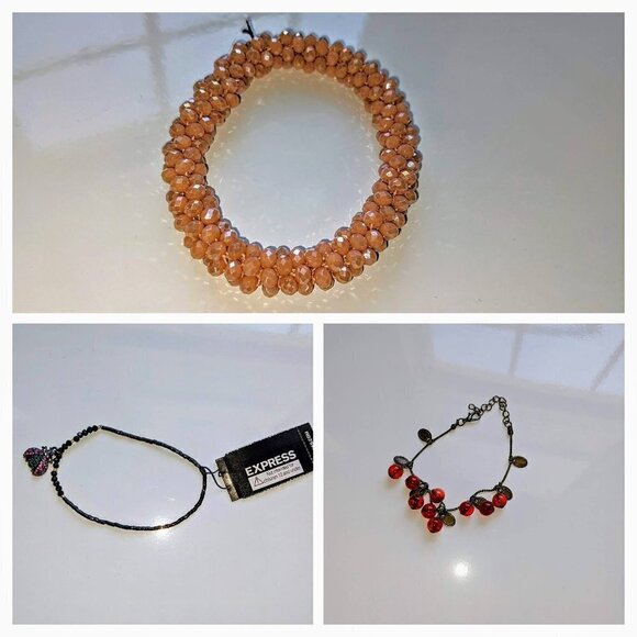Express Jewelry - 3 Bracelets from Express